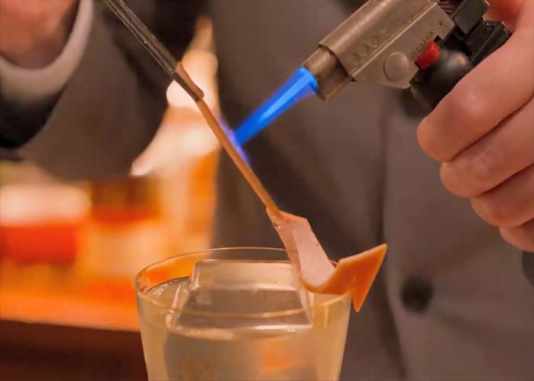 Infused with the aroma of roasted cypress wood