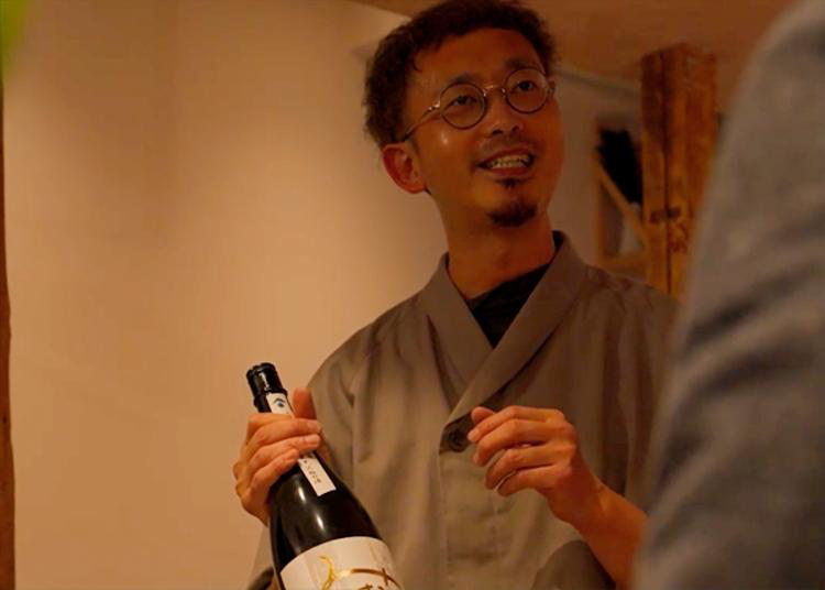 You can also enjoy a fun conversation with owner Kosuke Harada