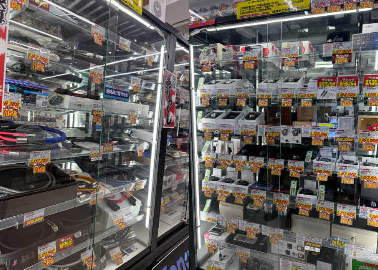 黑膠唱針與音響線材品項豐富