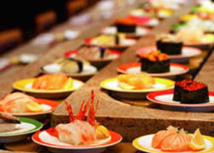 (Image credit: Kaiten Sushi CHOJIRO Hozenji via Gurunavi)