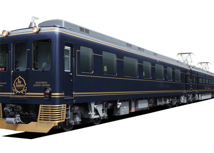 The Blue Symphony sightseeing train (Image credit: KKday)