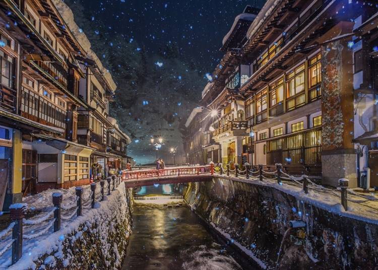 Ginzan Onsen in winter. (Photo: Shutterstock)