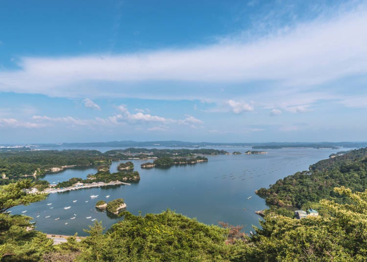 3. Enjoy the spectacular views of Matsushima Bay, one of Japan's three most scenic spots