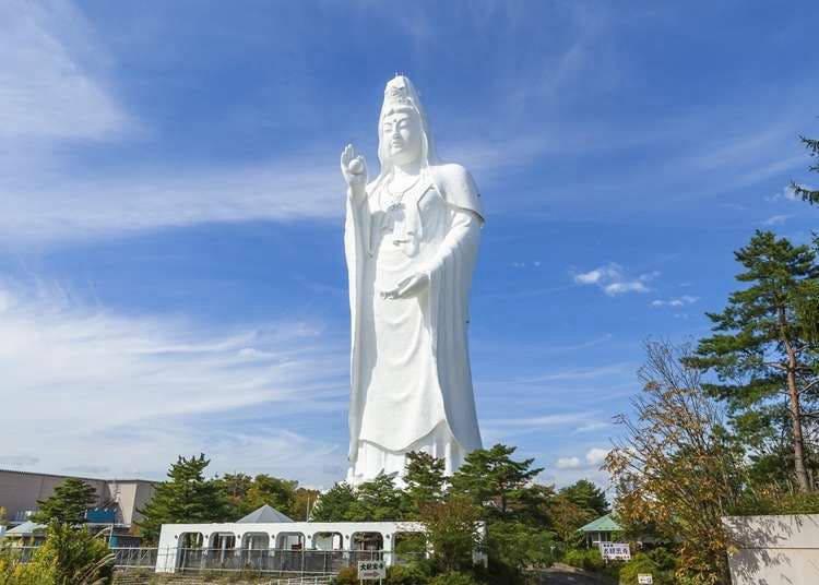 34. Check out the Sendai Daikannon - One of the world's tallest statues!