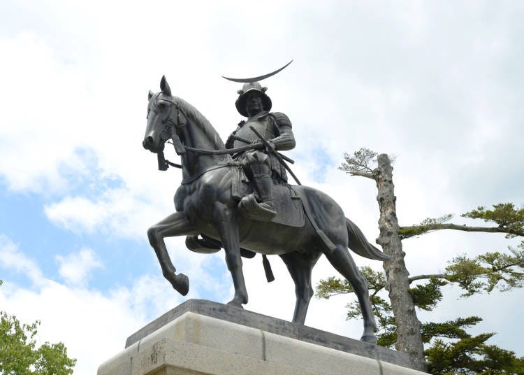 1．仙台城跡の展望スポットと伊達政宗公騎馬像を訪ねよう