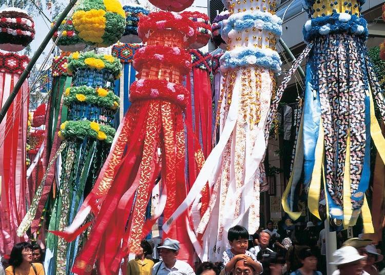 7. 여름에는 센다이 칠석 축제(타나바타 마츠리)에 참가해보자