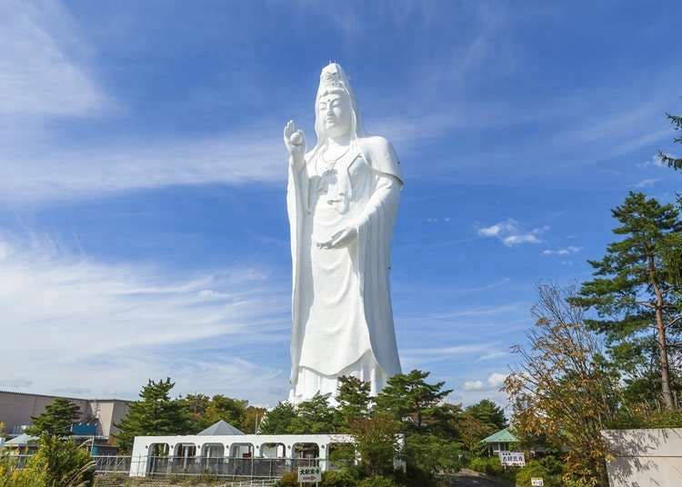 35. 参观巨大的仙台大观音寺!