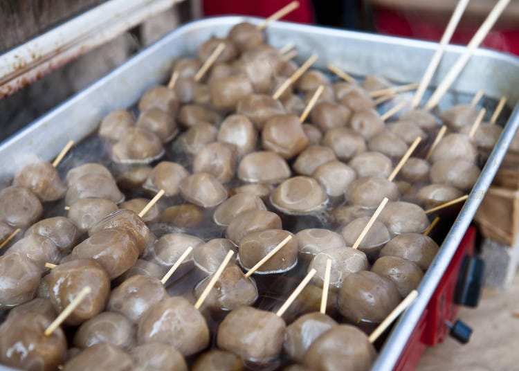 13. Tama Konnyaku (Konjac Balls) (Yamagata Prefecture)