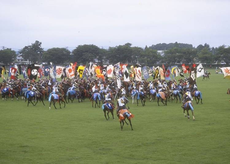 13.體驗武士們的「相馬野馬追」傳統活動