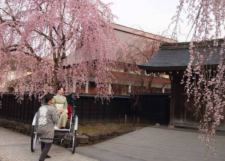 1. Take a walk along the samurai residence street in Kakunodate