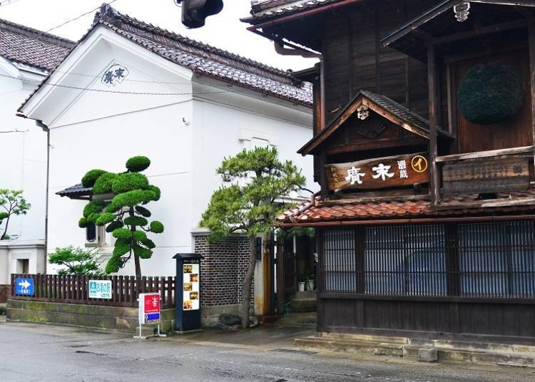 于1850年创业的老酒厂中认识日本酒的历史