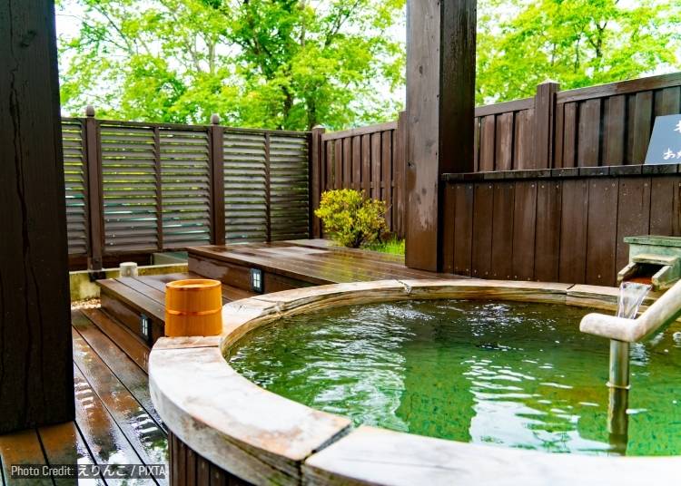 Hot Springs Near Sendai