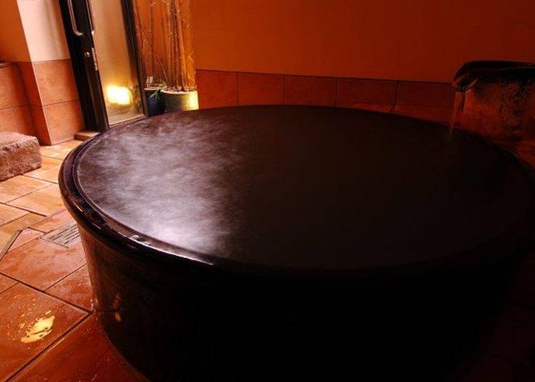 ▲ This is the Konpeke [azure] no Yu, another bath that can be reserved.