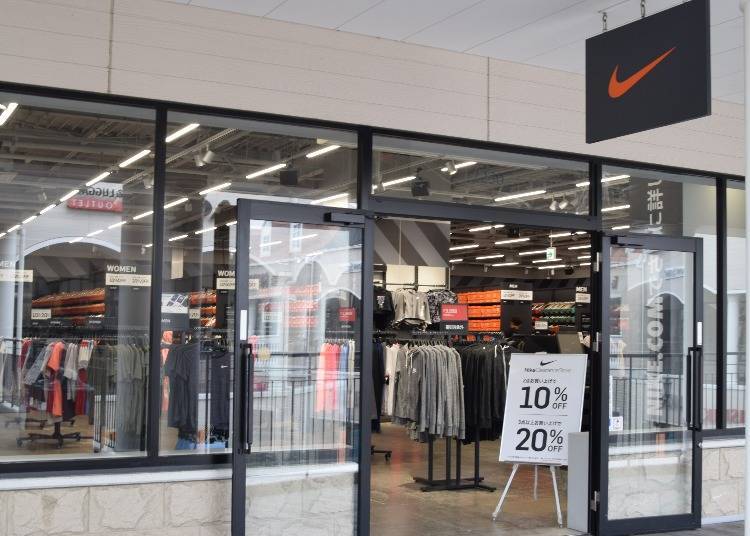 where can i return nike outlet items