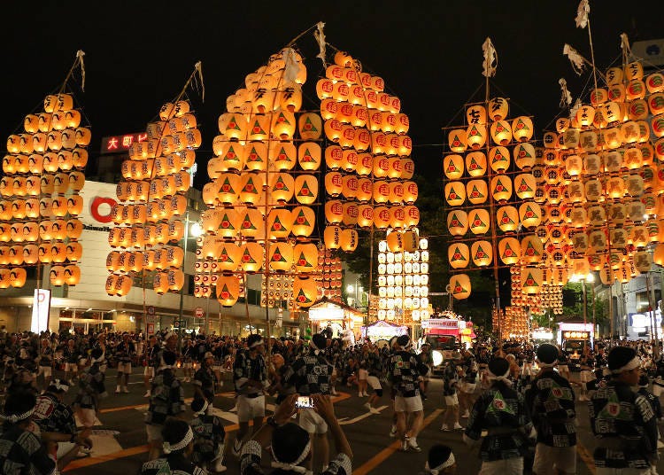 3. Akita Kanto Festival (August 3~6 every year)