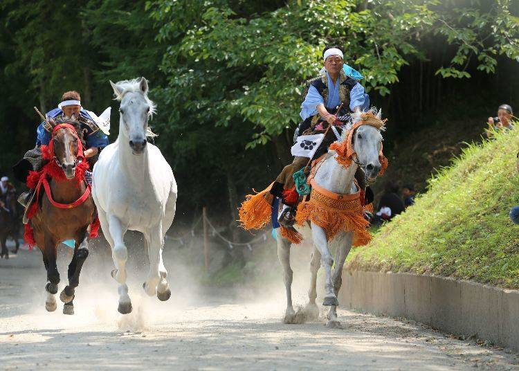 10.相馬野馬追
毎年7月の最終土～月曜日