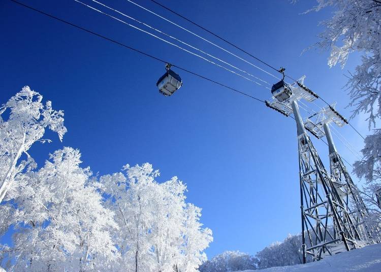 东北滑雪场①眺望日本海的「青森春天滑雪度假村」