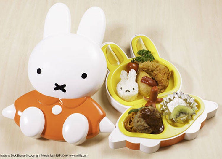 ▲ Even adults would like to eat this! Miffy Child Plate (780 yen including tax)