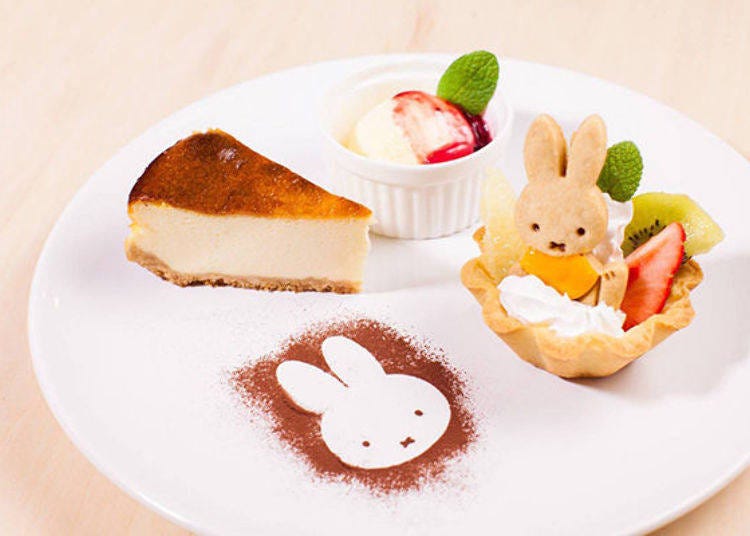 ▲ This Dessert Plate is certain to bring delight (1,100 yen including tax)