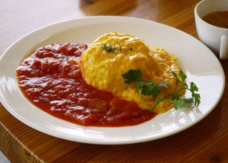 ▲The popular Farm Fresh Omelet Rice