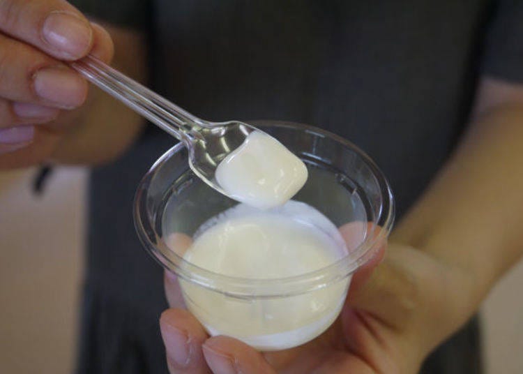 ▲โยเกิร์ตเนื้อสัมผัสนุ่มลิ้นยอดเยี่ยม