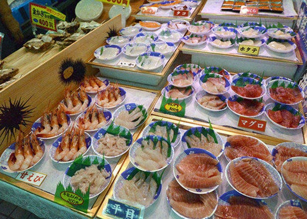 【日本青森】鮮魚主題樂園「八食中心」海鮮蓋飯、現烤海產大飽口福！