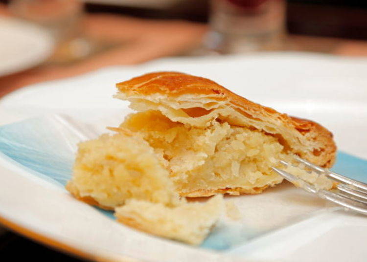 ▲It’s unbelievable that there is konjac in the crisp pie crust!