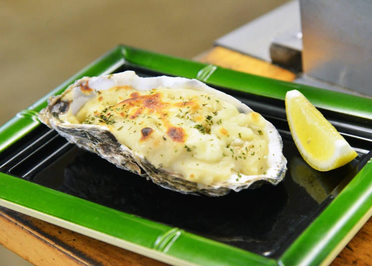 The oyster gratin and oyster soup are must-try’s too!