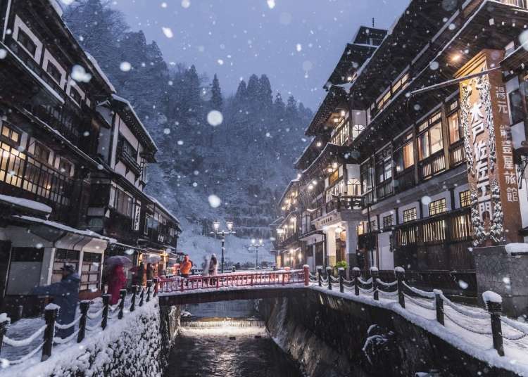 銀山温泉おすすめ温泉宿 観光スポット15選 冬の見どころやアクセスも詳しく紹介 Live Japan 日本の旅行 観光 体験ガイド