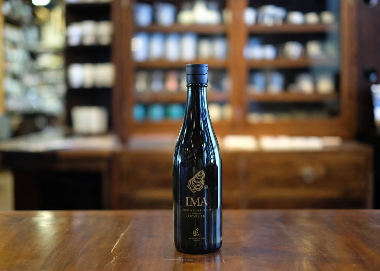 清酒博物館的推薦酒②很適合牡蠣的「IMA 為了牡蠣而存在的日本酒」