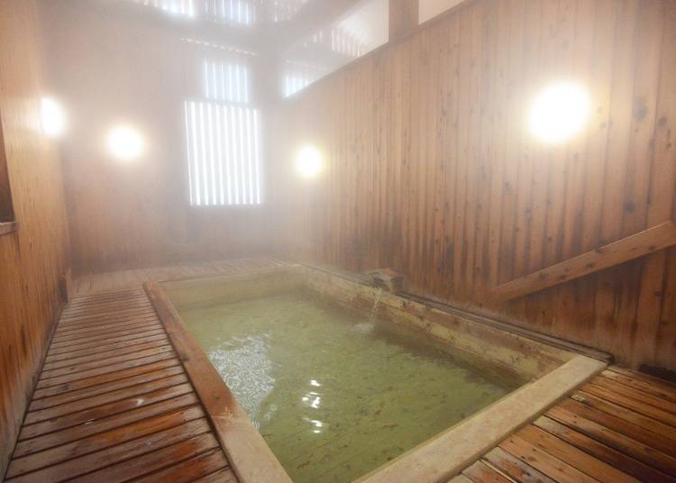 藏王溫泉DAY1行程③在公共浴場內輕鬆泡湯（所需時間：1個小時）