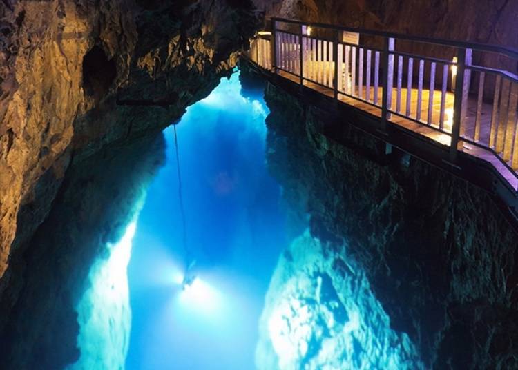 7. Ryusendo Cave (Iwate)