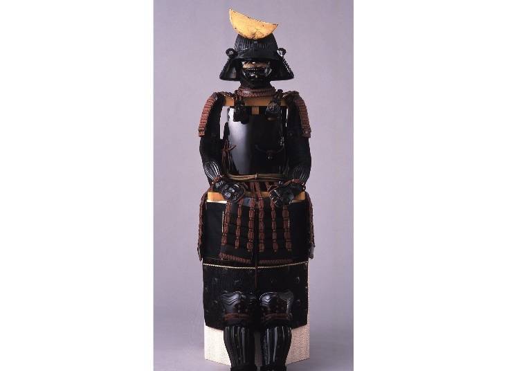 “Kuro Urushi Gomaidō Gusoku”, used by Date Tadamune (Property of Sendai City Museum)