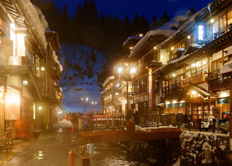 5. Ginzan Onsen (Yamagata Prefecture): "A Tohoku onsen that feels like you went back in time"