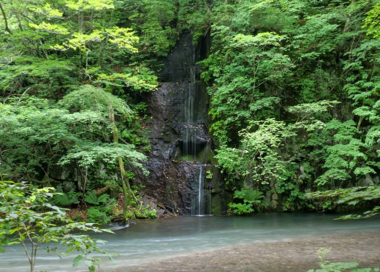 Chisuji-no-Taki Waterfall, with a beauty so calming it’s almost like time has stopped