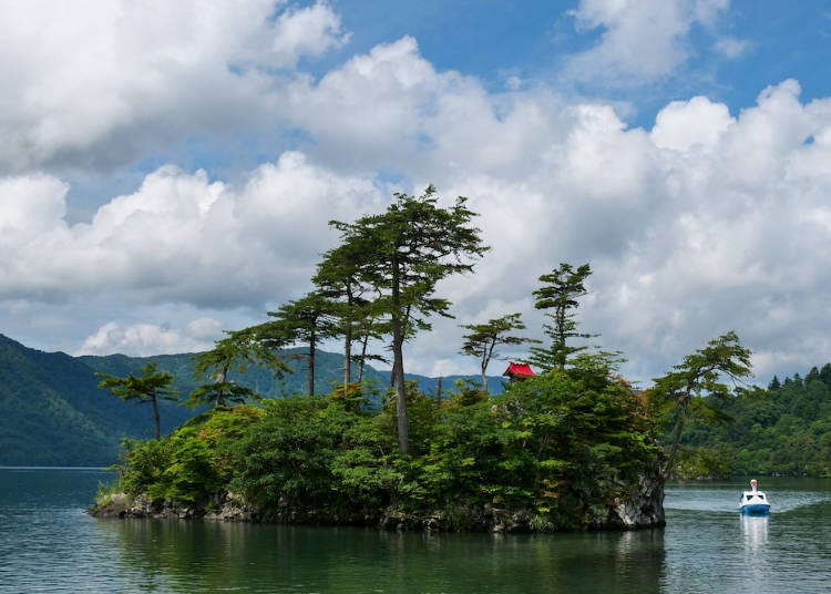 Ebisu Daikokujima was formed from volcanic lava