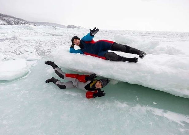 유빙을 즐기며 눈 덮인 호숫가를 산책한다!
겨울의 홋카이도 시레토코를 만끽하는 7가지 방법