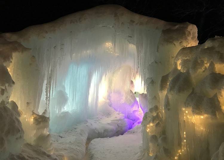 An icicle hall