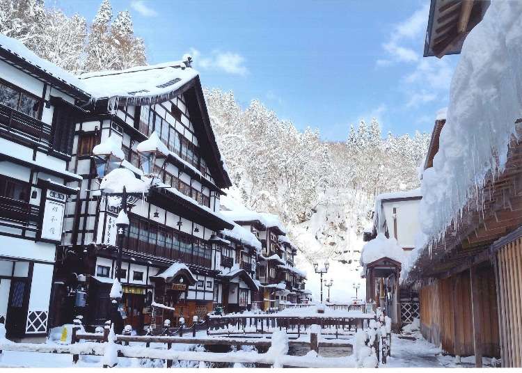 ノスタルジックな雪景色にうっとり 冬の銀山温泉で泊まりたい温泉宿5選 Live Japan 日本の旅行 観光 体験ガイド
