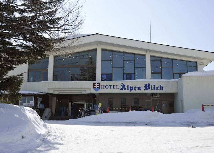 共计有78个客房的「ホテルアルペンブリック（Hotel Alpen Blick）」（照片提供：妙高高原Alpen Blick Resort）