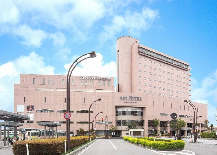 2. 아트 호텔 히로사키시티 : 다양한 용도의 이용이 가능한 럭셔리 호텔