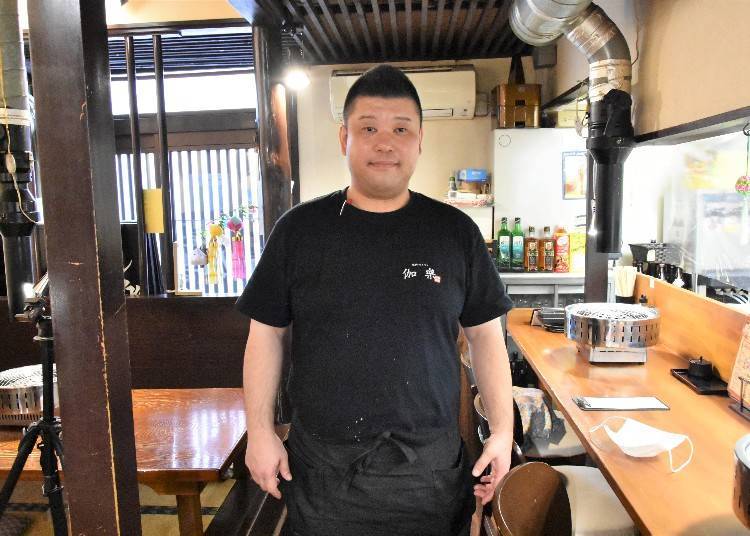 The shop owner, Saitou-san