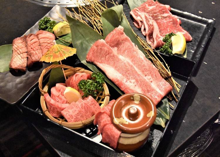 2．仙台牛が食べ放題！「A5仙台牛 焼肉・寿司食べ放題 肉十八 仙台駅前2号店」