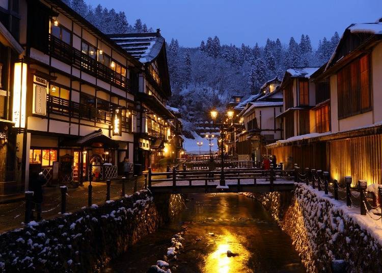 6. Ginzan Onsen – A Step Back in Time! (Yamagata)