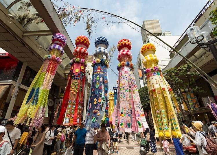 Photo courtesy of: Sendai Tanabata Festival Sponsorship