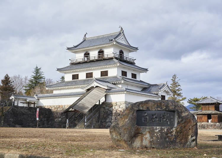 白石城で片倉小十郎になりきり甲冑体験