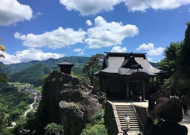 야마가타 여행 - 산속의 절(호쥬산 릿샤쿠지/宝珠山 立石寺) 볼거리 정리! 산책 루트 및 사진찍기 좋은 곳 소개