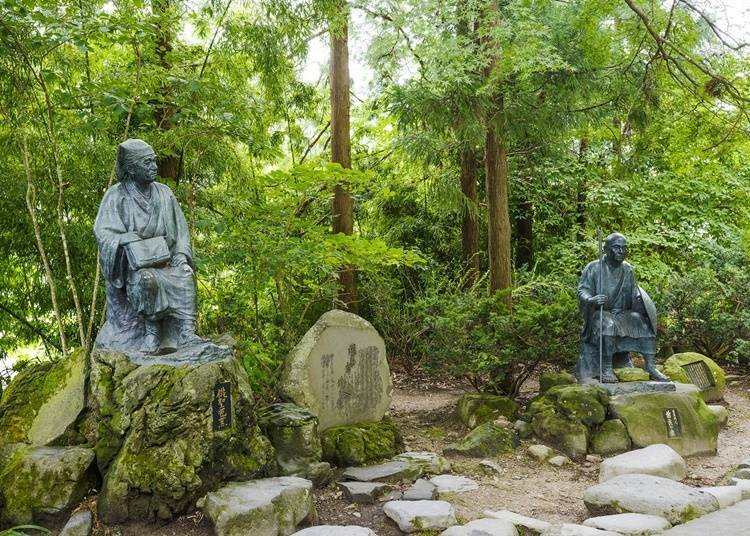 Famously visited by Japanese poet Matsuo Basho