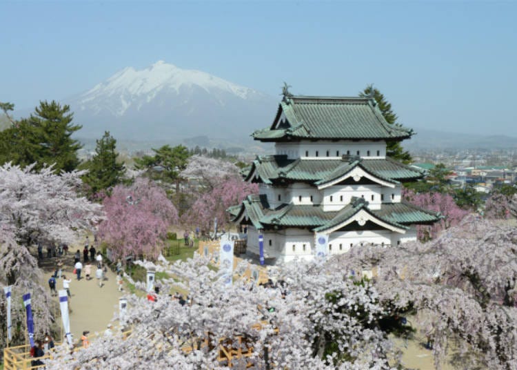 10. Hirosaki Cherry Blossom Festival (Aomori Prefecture)