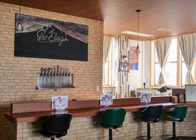 Enjoy Gareth’s craft beer at “Gareth’s Hideout” tap room